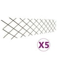 thumbnail image 6 of vidaXL Fence Panel Barrier Fence Privacy Screen Garden Fence for Animal 5 pcs, 6 of 11