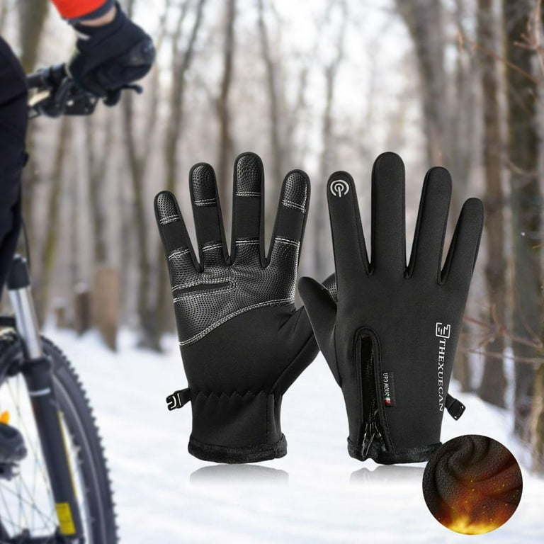 KEMIMOTO Winter Fishing Gloves Windproof Men's Cold Weather Gloves  Waterproof Thermal for Cycling Hiking Skiing Outdoor - AliExpress