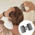 thumbnail image 2 of Vintage Creative Magic Hair Comb Double Row Elastic Hair Comb Disc Hair Clip For Women Headwear Hair Comb Hair Clip Fashion Hair, 2 of 10