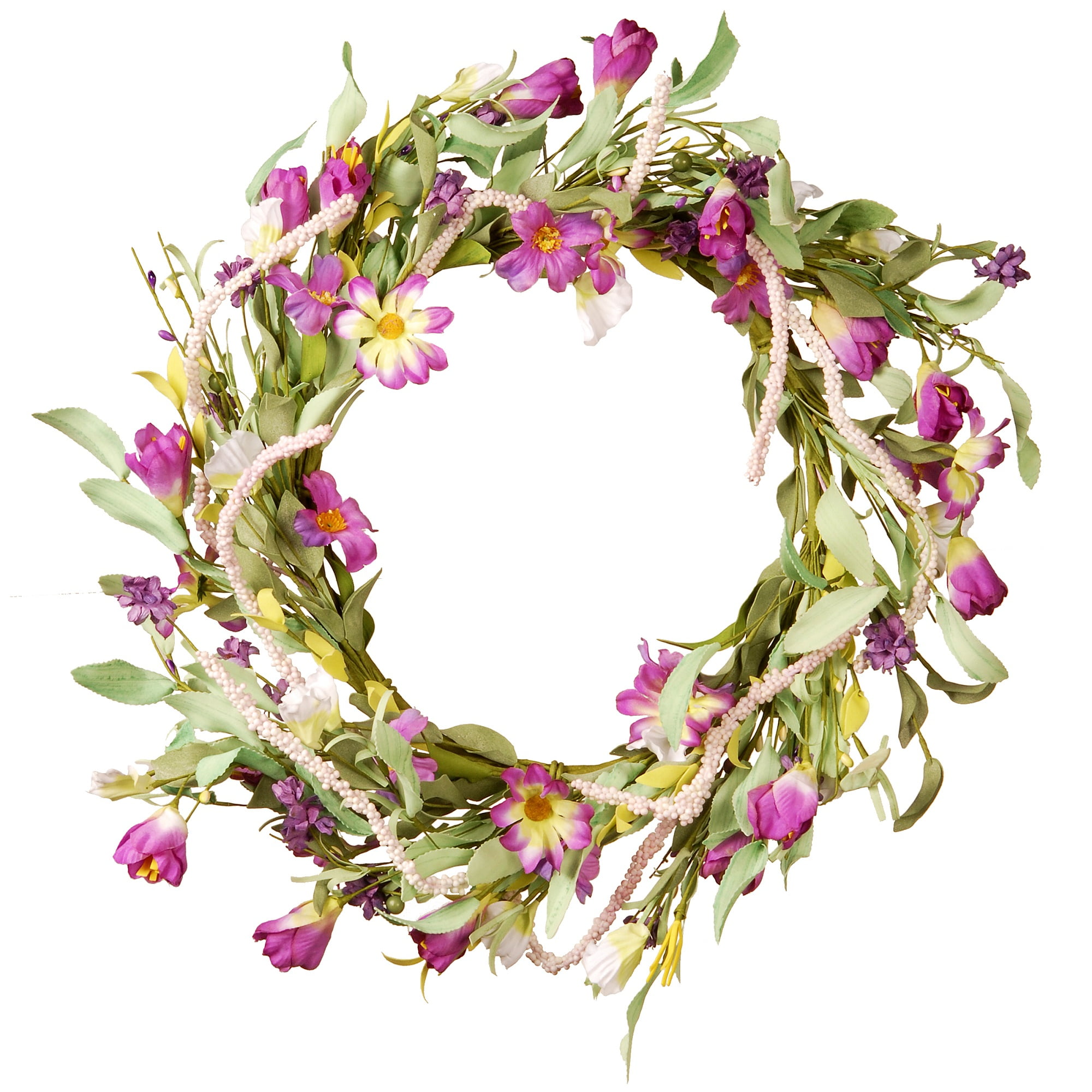 National Tree Company 2' Floral Wreath