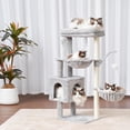 thumbnail image 2 of Rascador Cat Tree Heybly HCT006SW Tower Condo, gris, 2 of 9