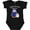 AB-Black, variant on Happy Birthday, Mama- Cute Penguins Boys or Girls Baby Bodysuit