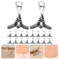 thumbnail image 2 of 100pcs Vintage Alloy Pendants Jewelry Making Charms Jewelry Material Jewelry Charms, 2 of 6