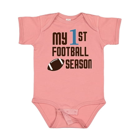 

Inktastic My First Football Season Gift Baby Boy or Baby Girl Bodysuit