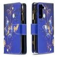 thumbnail image 2 of Samsung Galaxy S21+ 5G Case with Zipper Wallet, Dteck Painted PU Leather Folio Case 9 Card Slots Wallet Case with Zipper Pocket / Hand Strap for Samsung Galaxy S21 Plus 6.7 inch, 03# Purple Butterfly, 2 of 5