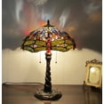 thumbnail image 4 of RADIANCE Goods Tiffany-Style 2 Light Dragonfly Table Lamp 16" Shade, 4 of 4
