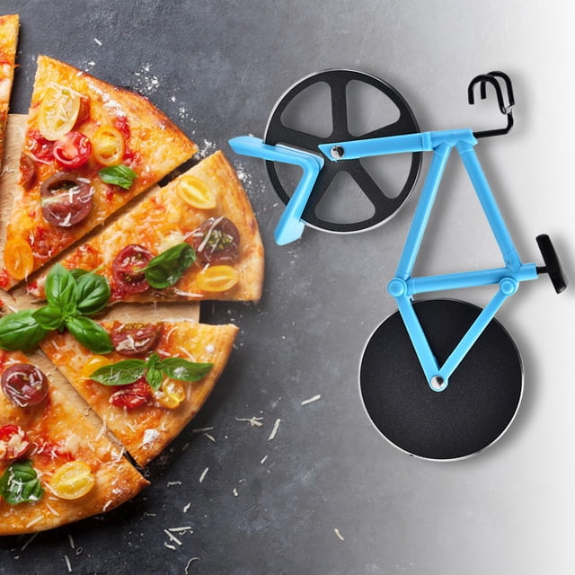 Cqxid Kitchen Pans Under $10 Home & Garden Bakeware Stainless Pizza Cutter Slicer Chopper Home Kitchen