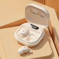 thumbnail image 4 of Hwkond Wireless Earbuds 2024 New Wireless Sleep Dedicated Side Sleep Bluetooth Headphones Wake Up Mini Sports Running Headphones Intelligent Digital Display on Clearance, 4 of 9