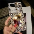 thumbnail image 1 of Phone Case For Samsung Galaxy S24 S23 S22 + Plus Ultra Back Cover Mirror Shockproof Crystal Diamond Tpu, 1 of 5