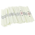 thumbnail image 1 of ZheElen 44Pcs Crafted Mahjong Card Counting Tiles Colored Multiple Occasions - Ideal Family Entertainment, and Friends black, 1 of 6
