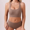 thumbnail image 7 of Bixock Wireless Bra for Women No Underwire Plus Size Tank Bra Front Closure Fixed Cups Lift Support Breathable Abjustable Everyday Casual Women Under Wear, 7 of 7