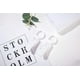thumbnail image 2 of Paquete de 20 ganchos giratorios de plástico extra fuerte para viajes en casa, ganchos para ropa, pinzas para ropa, clips para sombreros, 4,3 pulgadas (blanco) Ormromra WRJM-183, 2 of 6