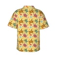 thumbnail image 3 of Daiia Sea and Sand Hawaiian Shirt for Men Gentle Cotton Regular Short Sleeve Casual-X-Large, 3 of 9
