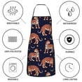thumbnail image 6 of Sikiie Leopard Print Aprons for Kitchen Cooking Aprons, Chef Apron for Men Women Chef, 6 of 7