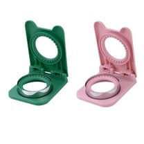 HomeLife Sandwich Cutter And Sealer Pocket Sandwiches Maker Uncrustables Cutter Stainless Steel Blade Safe Design Easy to Use Kitchen Tools for Kids