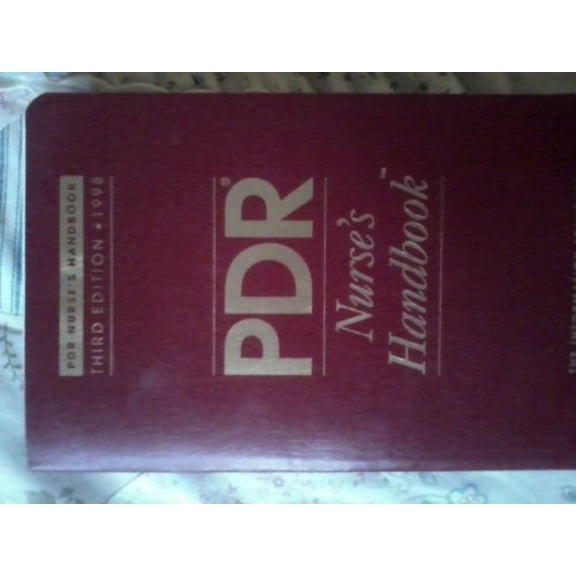 Pre-Owned Pdr Nurse's Handbook (Paperback) 1563632608 9781563632600