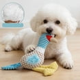 thumbnail image 5 of Talking Bird Plush Toy with Sound, Teeth Cleaning Chew Toy for Pets, 5 of 6
