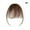 Light Brown, variant on Apexhairs Clip On Bang Human Hair For Women