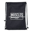 thumbnail image 2 of Cotton Motivational Gym Quote Bag, Gym Backpack with Inspirational Gym Quotes, 2 of 2