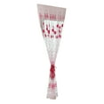 thumbnail image 2 of 55‘’X94.5‘’ Window Screen Decoration Cluster Flower Tulle Curtain Tulle Tracery Voile Drape Drapery Polyester Fabric Polyester Curtains,Pink,Polyester, 2 of 5