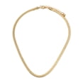 thumbnail image 1 of Collar de cadena de serpientes Yuyangstore unisex dorado, 1 of 7