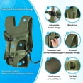 thumbnail image 2 of Pet Front Dog Carrier Backpacks, Adjustable Dog Backpack Carrier, Legs Out Easy-fit Dog Chest Carrier for Medium Small Dogs, 2 of 7