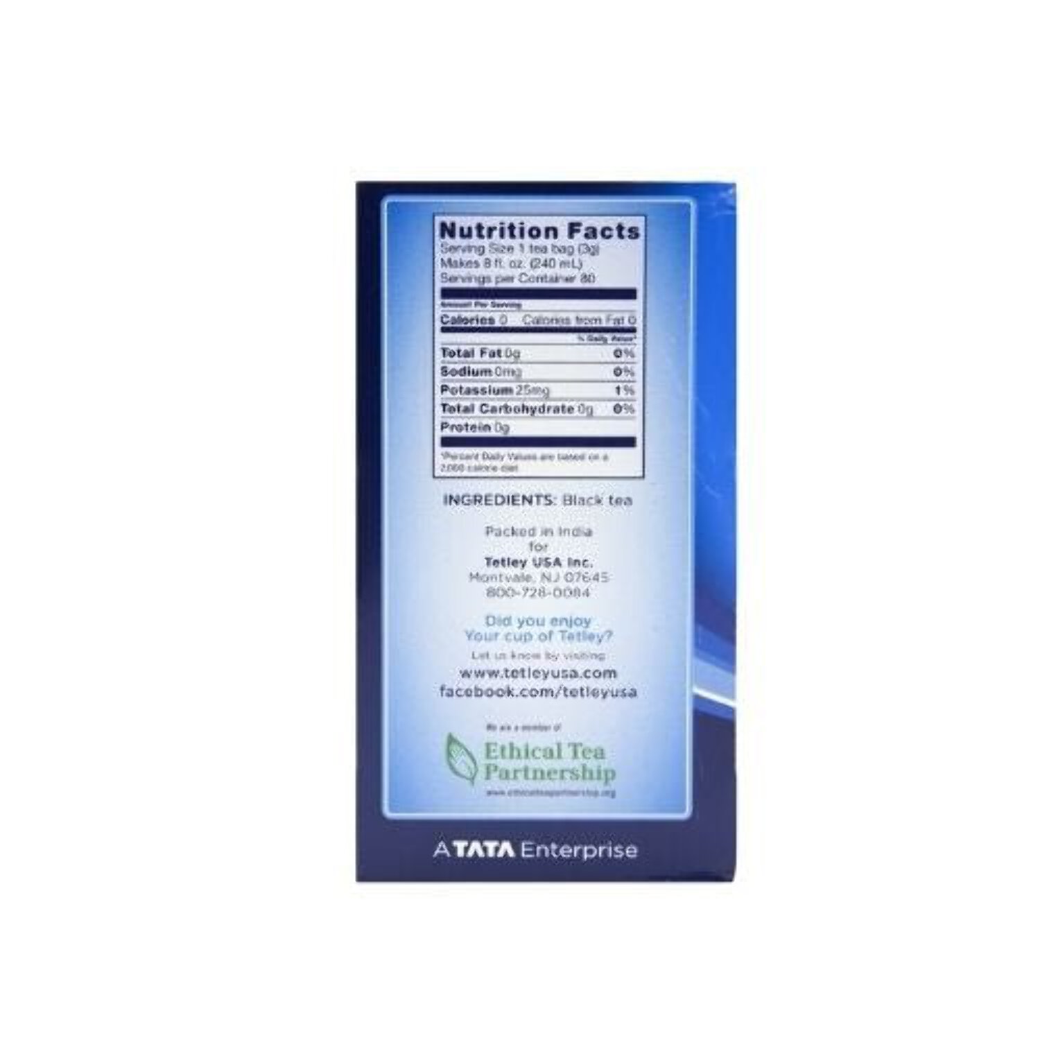 Tetley Masala Teabags 72 Count 5.08oz (Pack of 3)
