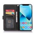 thumbnail image 4 of Nalacover Zipper Wallet Case for iPhone 12 Pro Max,360 Protection Luxury PU Leather&Soft TPU Magnetic Buckle Flip Card Pocket Shockproof Cover with Detachable Wrist Strap.Black, 4 of 9