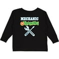 thumbnail image 3 of Inktastic Mechanic in Training Boys or Girls Long Sleeve Toddler T-Shirt, 3 of 5