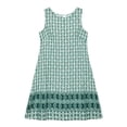 thumbnail image 5 of BRGZLK Womens Midi Dresses Summer 2026 Casual Trendy Boho Print Sleeveless A Line Sundresses Crewneck Dress for Going Out Army Green S, 5 of 5