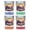 Multicolor (4-Pack), variant on Copper Mountains Colorado Design A Souvenir 2 oz Square Shot Glass Red