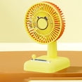 thumbnail image 7 of Kieccall USB Rechargeable Desktop Cute Cat Fan Quiet Cooling Fan For Home Office Desktop Summer Cute Cooling, 7 of 7