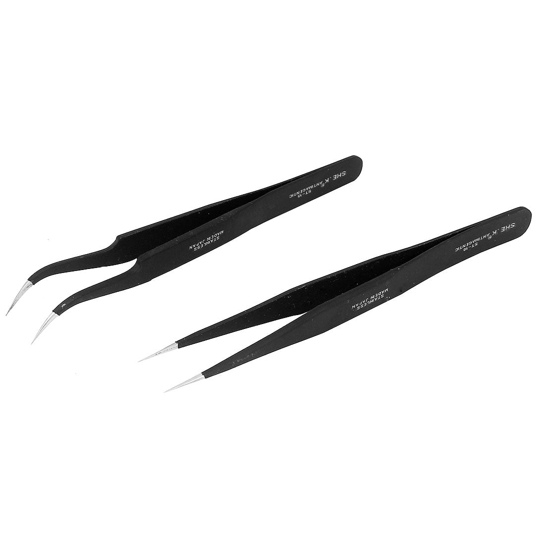 Unique Bargains Hand Tool Pointed Straight Bent Curved Tips Metal