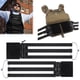 thumbnail image 4 of Conjunto Liberación Rápida 3 Bandas Molle Faja Con Correa Malla Esquelética, 4 of 9