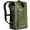 Green, variant on COR Surf Waterproof Dry Bag - Laptop Sleeve Front Zippered Pocket & Storage Backpack - 40L Grey