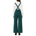 thumbnail image 4 of INSPIRE CHIC Mother's Day Women's Jumpsuits Adjustable Straps Wide Leg Suspenders Overall Jumpsuits M Green, 4 of 7