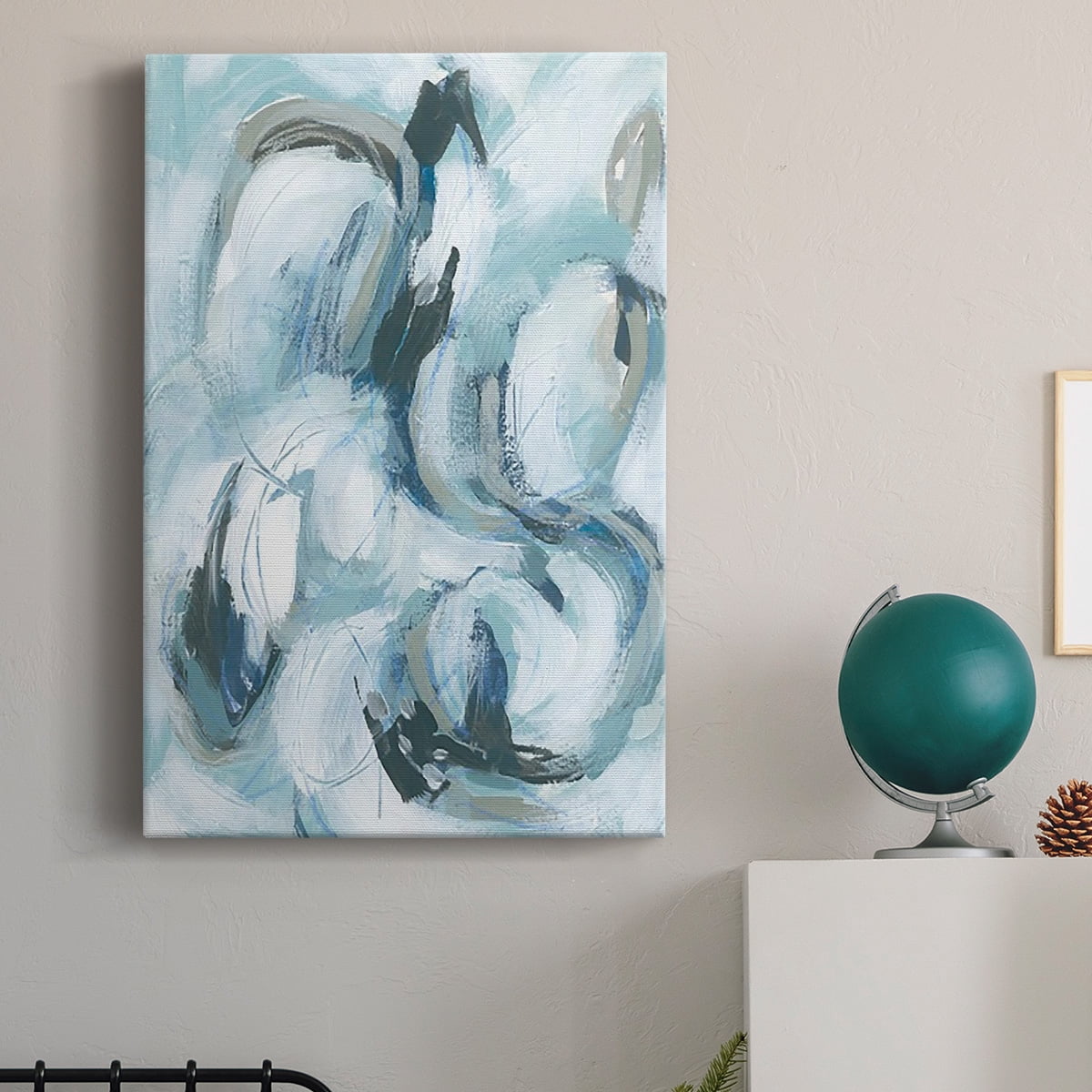 Fluid Receptor II Premium Gallery Wrapped Canvas - Ready to Hang