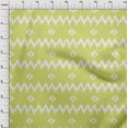 thumbnail image 4 of oneOone Polyester Spandex Lime Fabric Abstract Sewing Craft Projects Fabric Prints By Yard 56 Inch Wide, 4 of 5