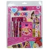 Princess 11pc Value Set in PVC Clamshell Packaging- pencil, note pad , ruler & more