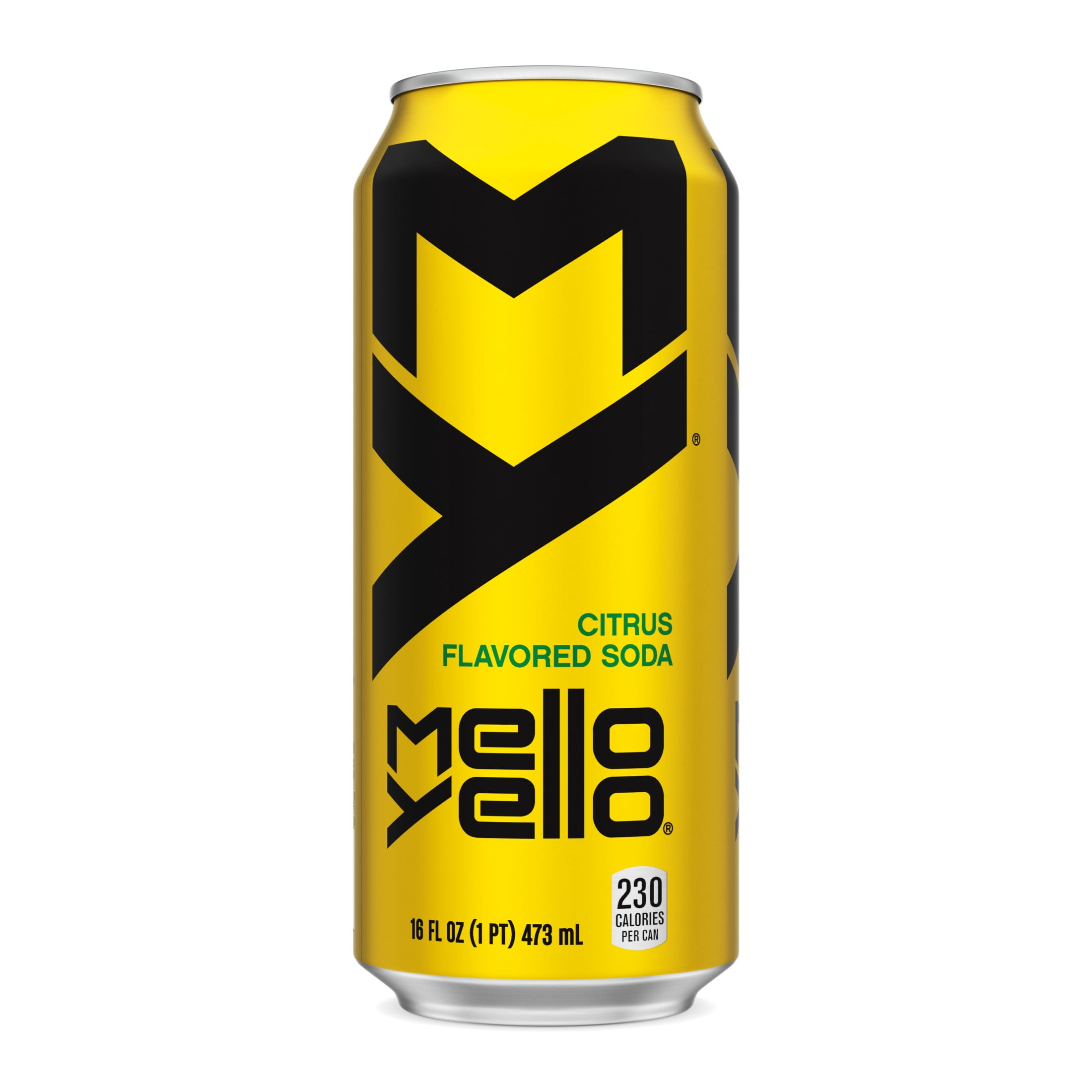 Mello Yello Citrus Soda Pop, 16 fl oz Can