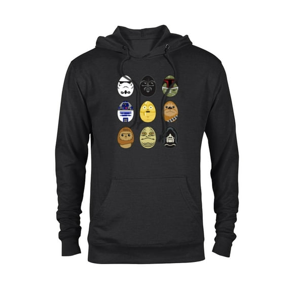 Star Wars Original Trilogy Classic Characters Easter Eggs - Pullover Hoodie for Adults - Customized-Black