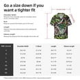 thumbnail image 5 of Goofa Big Bass Fish Printed Men's Casual Short-sleeved Shirt,Lightweight Breathable Button-down,Summer Casual men's top,Versatile Fashion shirt-X-Large, 5 of 5