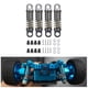 thumbnail image 4 of Amortiguadores CUTICAT 4 Piezas Llenos de Aceite para WlLoys P939 K969 K979 K989 1:28 Rally Truck RC, 4 of 8