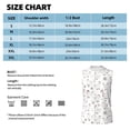 thumbnail image 5 of Lsque Funny Chicken Print Men's Cotton Blend Sleeveless Muscle Shirts (S-3XL)- Moisture Wicking, Odor Protection, UPF 30+,Small, 5 of 8