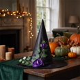 thumbnail image 6 of Halloween Pointed Witch Hat, Lightweight Wizard Headwear Accessory, Ideal for Halloween Themed Parties, Evening Gathering, Photo Shoot, Festival Outfit and Holiday Dress Up Supplies B, 6 of 10