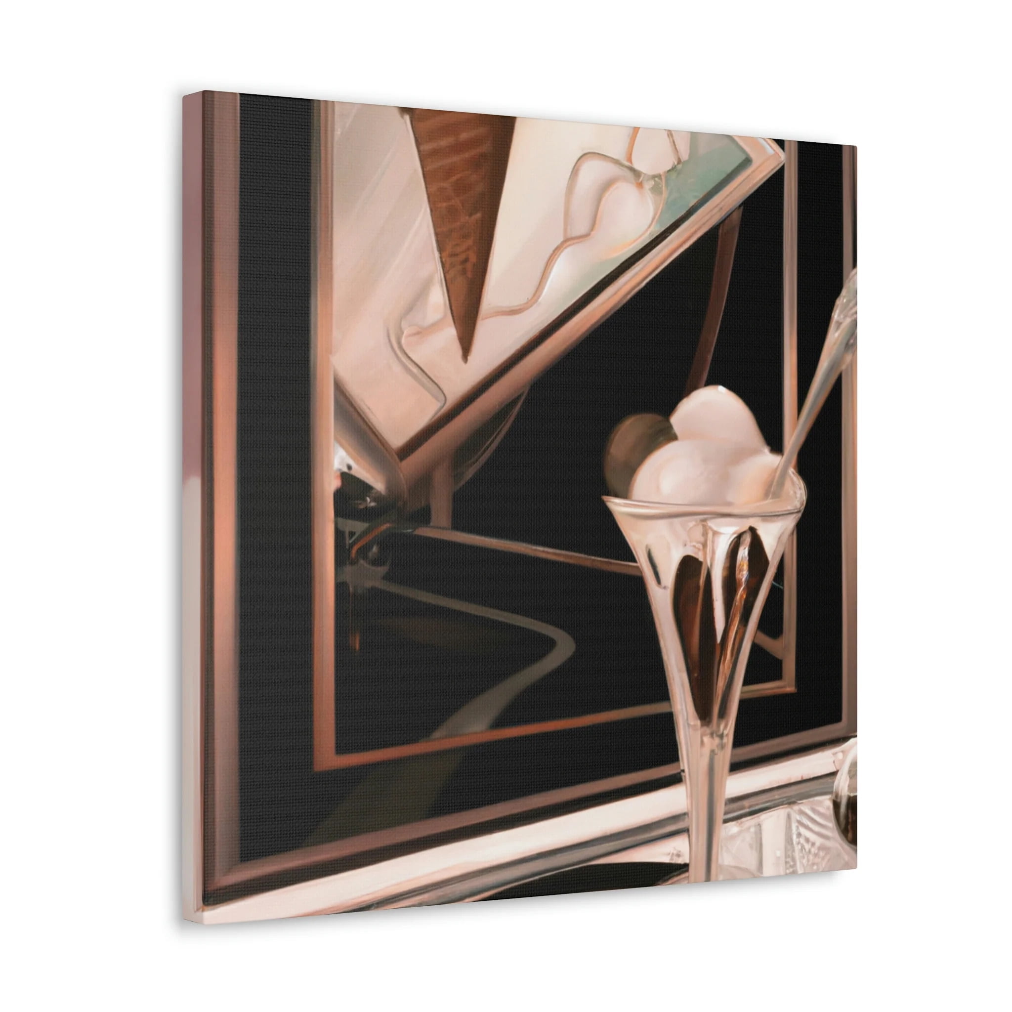 Ice Cream Delight Deco. - Canvas