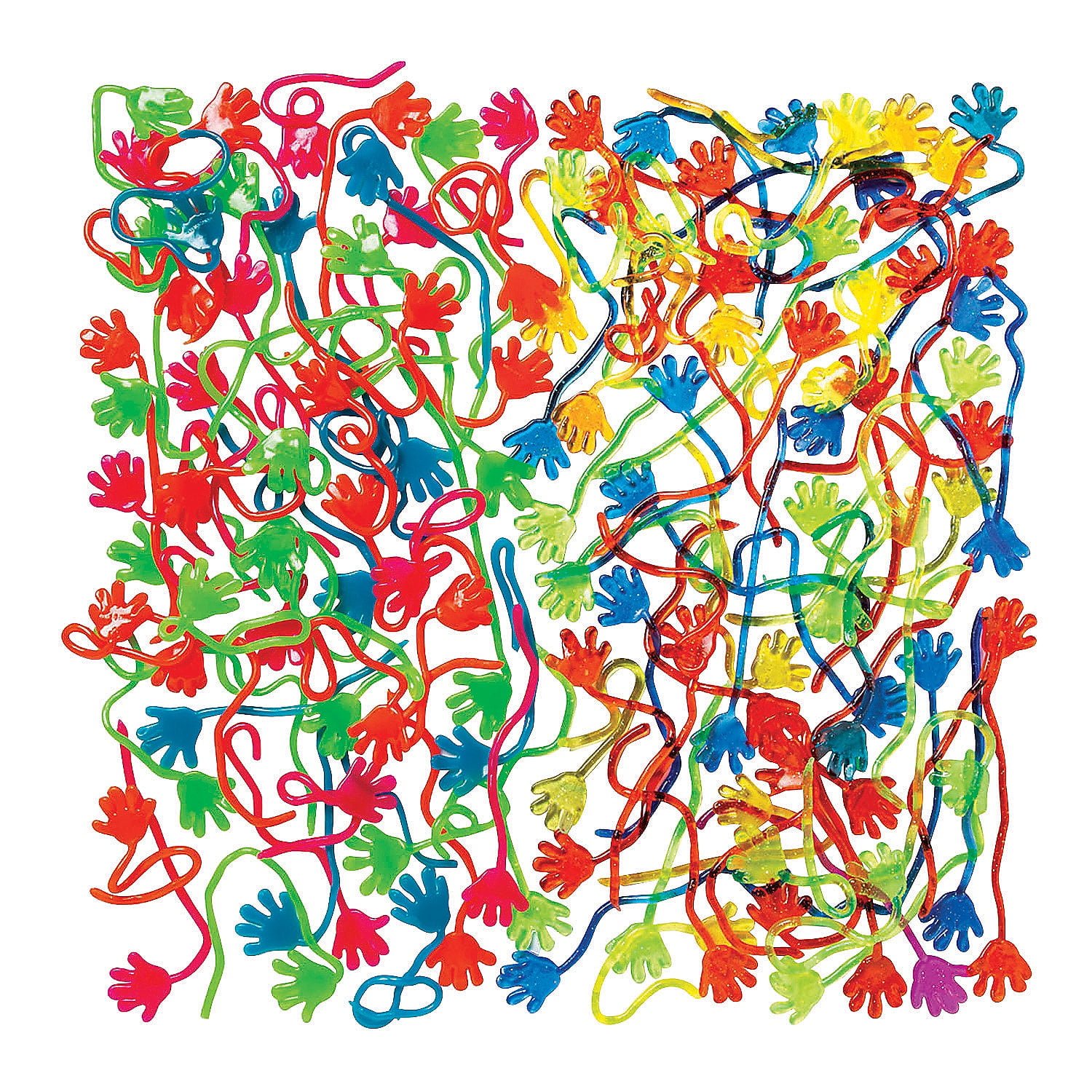 Bulk Sticky Hands Assortment, Toys, Party Supplies, 288 Pieces