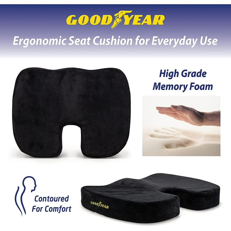 Goodyear contoured seat sale cushion