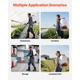 thumbnail image 4 of Chateauy 26.5CC Gas Powered Backpack Sprayer, 6.5 Gal Tank, Large Area Lawn Spraying Machine with 24in Wand, 4 of 6