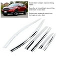 thumbnail image 3 of Window 6pcs  Window Visor Vent Sun Shade Rain Deflector Fits For  CRV 2017‑2020, 3 of 8